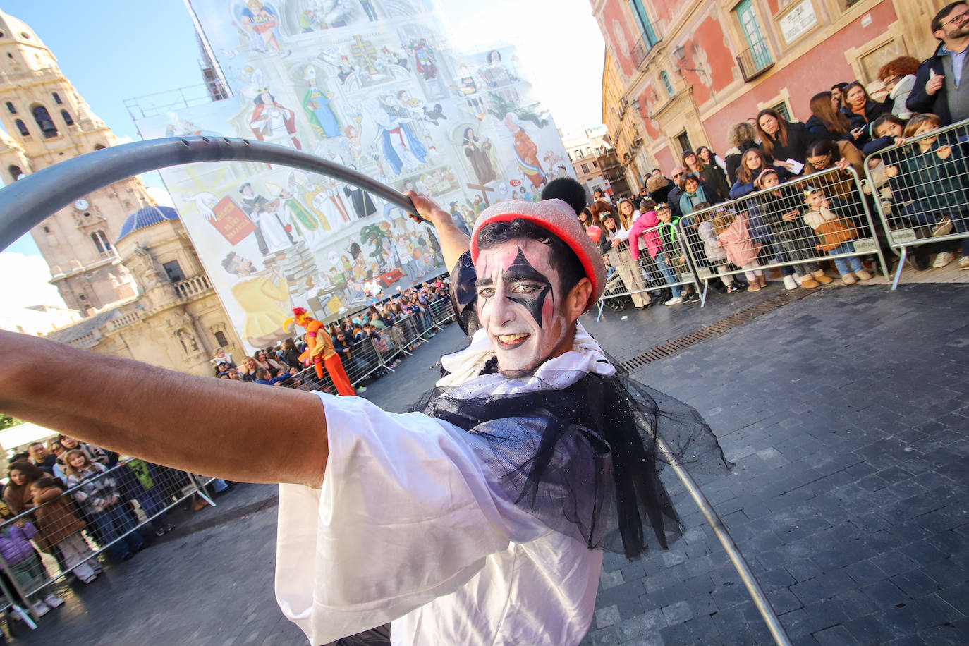 Recibimiento de los Reyes Magos en Murcia, en imágenes