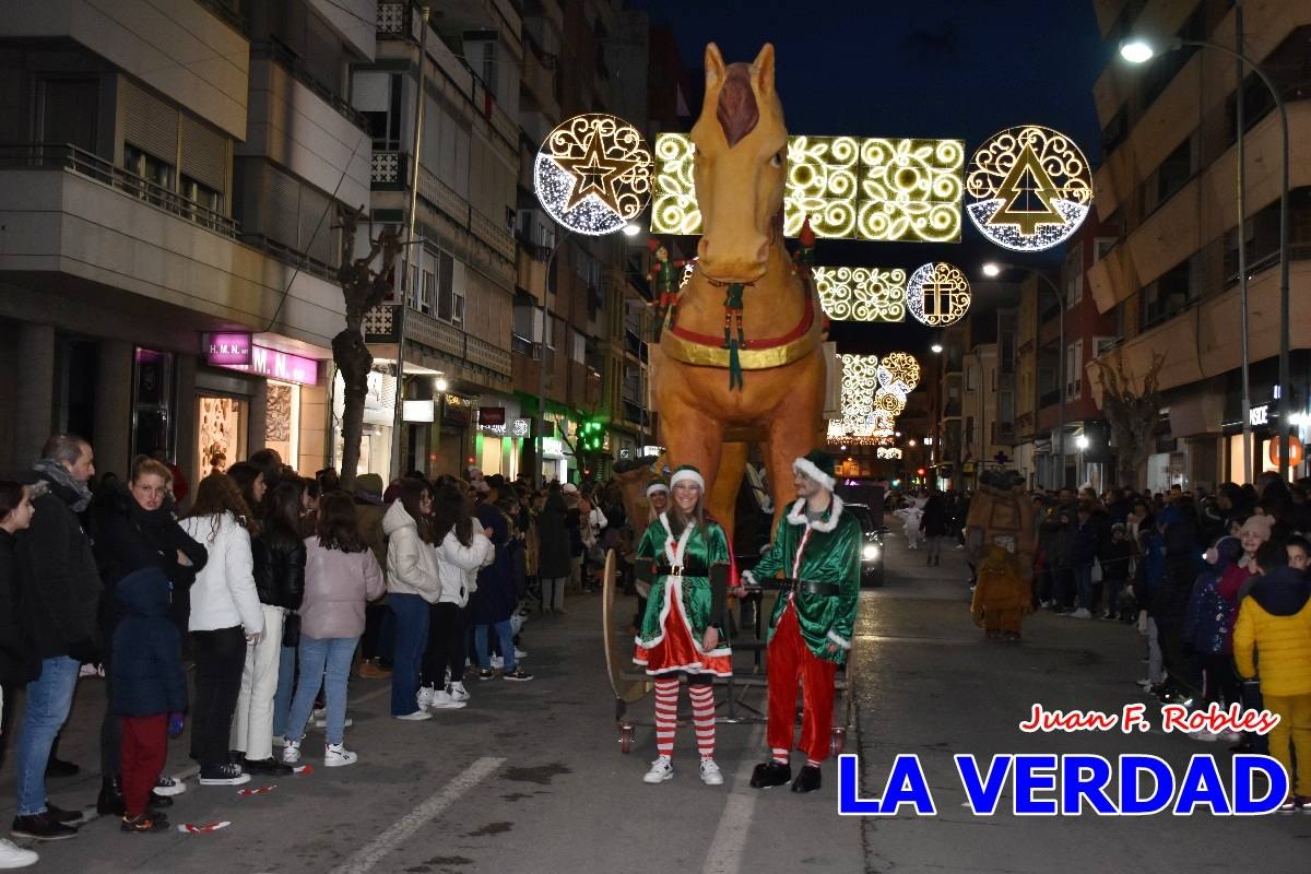 Cabalgata de Reyes Magos en Caravaca de la Cruz - 2024