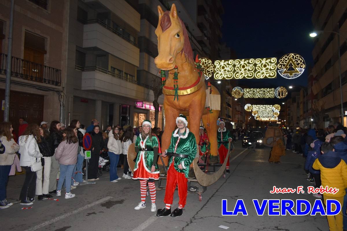 Cabalgata de Reyes Magos en Caravaca de la Cruz - 2024