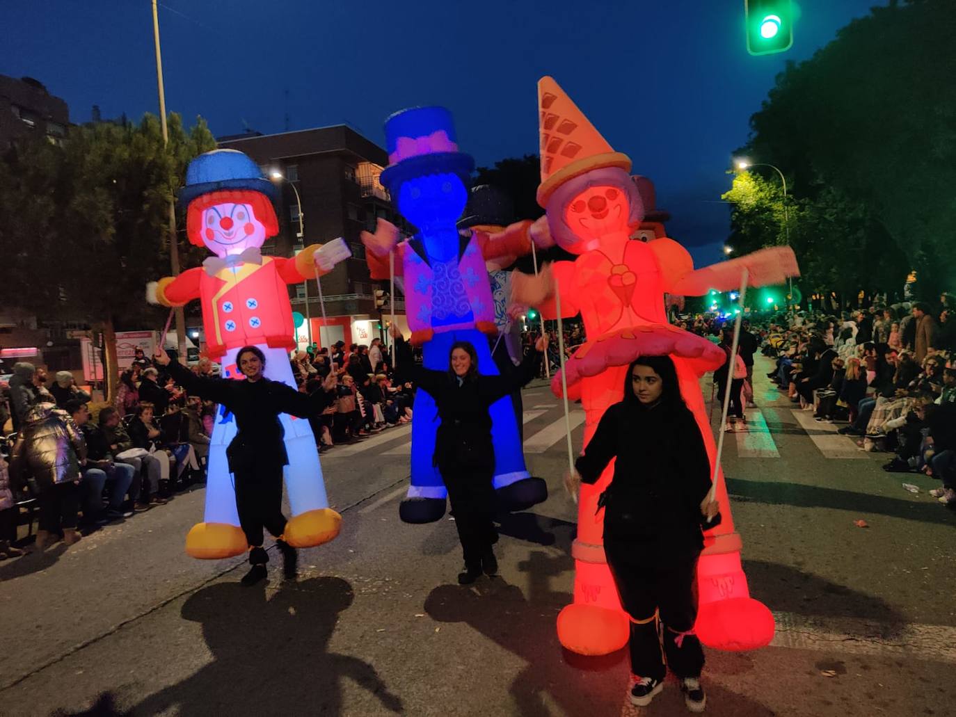 La cabalgata de los Reyes Magos de Murcia, en imágenes