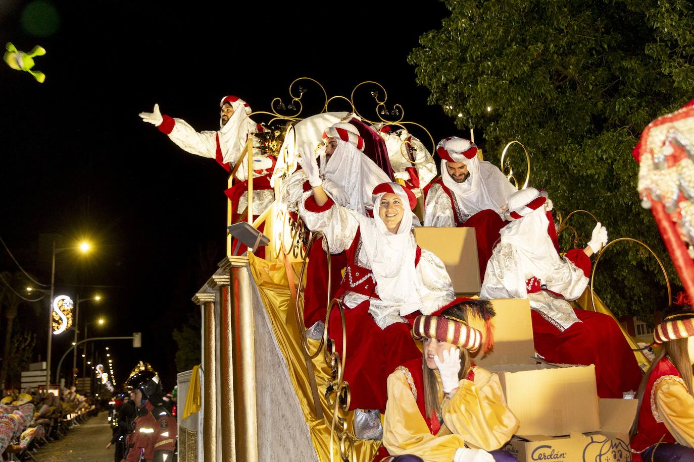 Las imágenes de la cabalgata de Reyes Magos en Cartagena