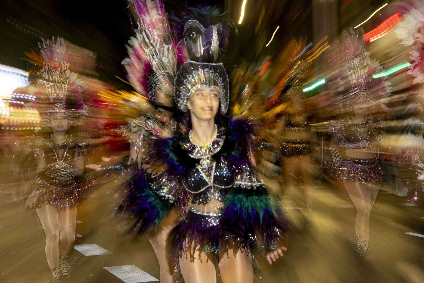 Las imágenes de la cabalgata de Reyes Magos en Cartagena