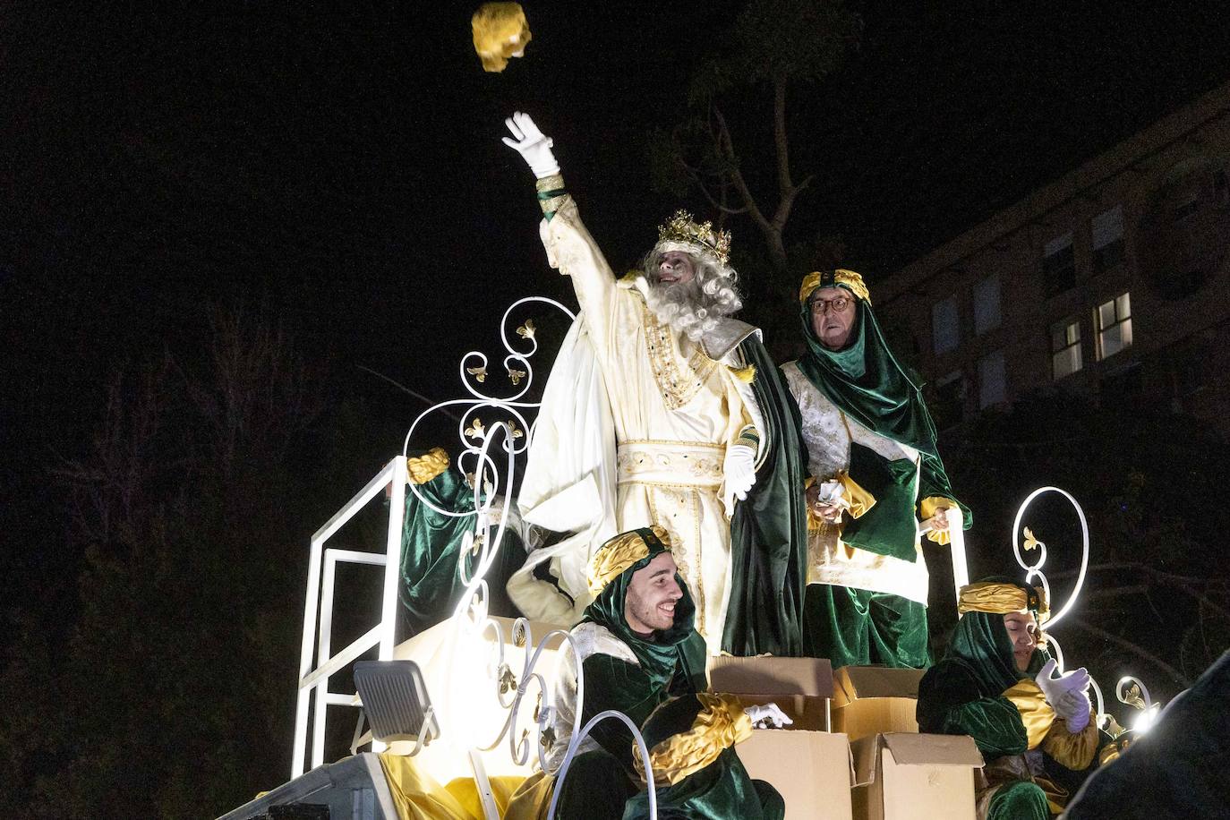 Las imágenes de la cabalgata de Reyes Magos en Cartagena