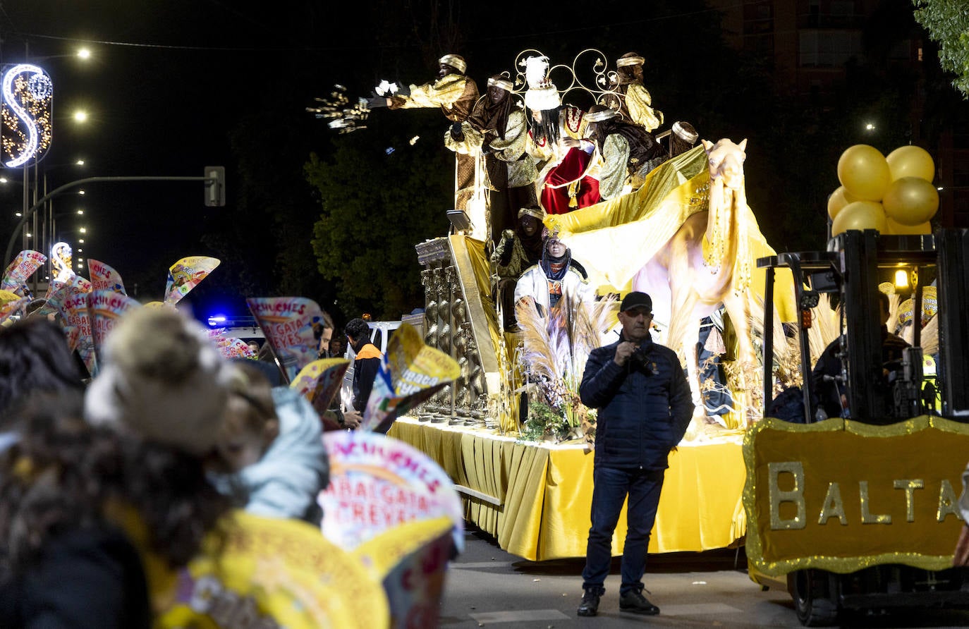 Las imágenes de la cabalgata de Reyes Magos en Cartagena