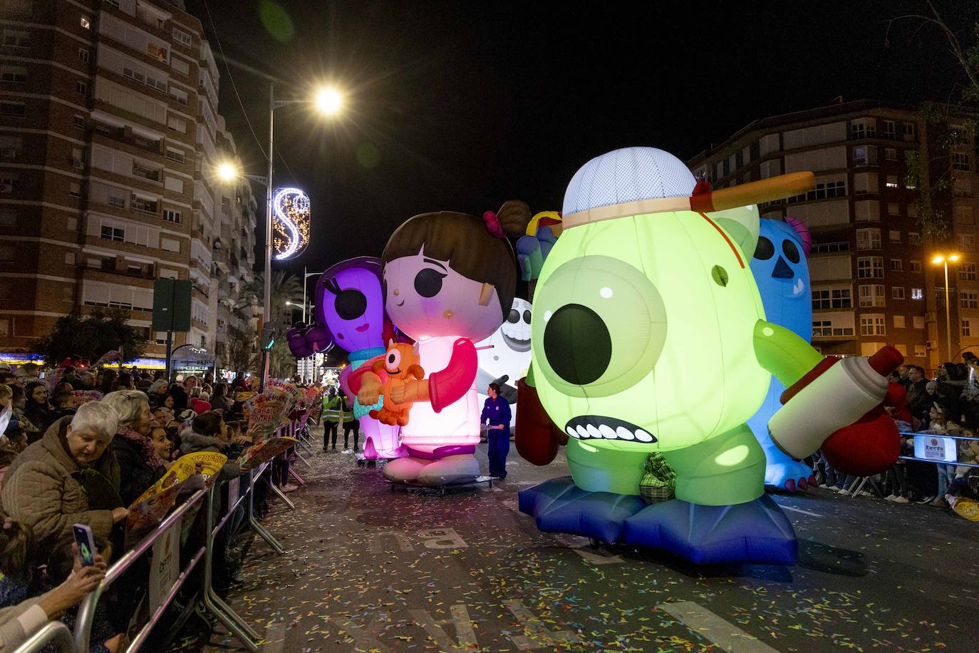 Las imágenes de la cabalgata de Reyes Magos en Cartagena