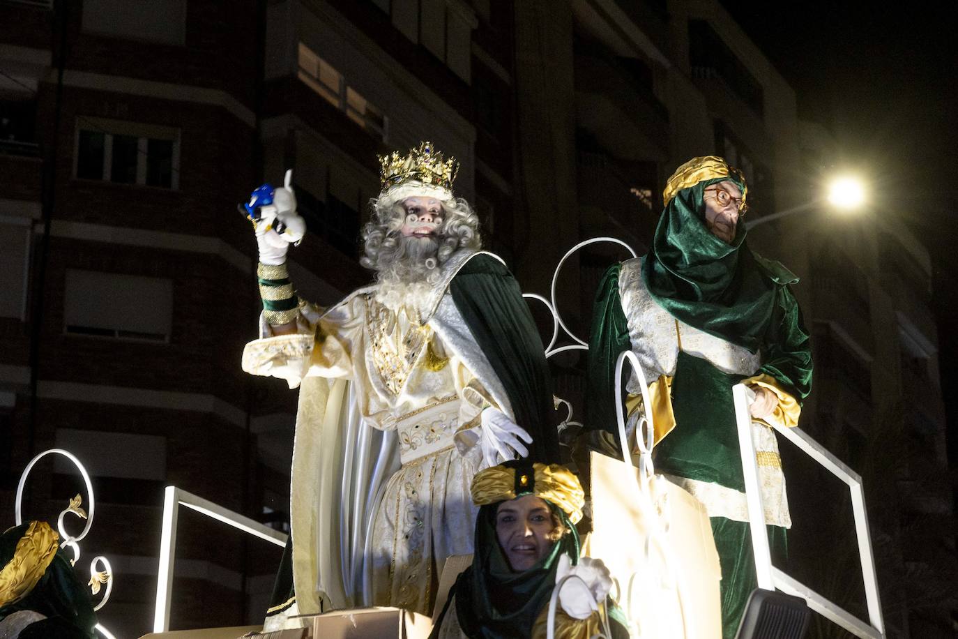 Las imágenes de la cabalgata de Reyes Magos en Cartagena