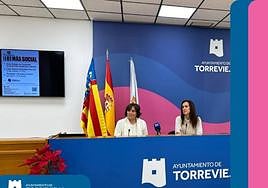Presentación del maratón de donación de sangre en Torrevieja.