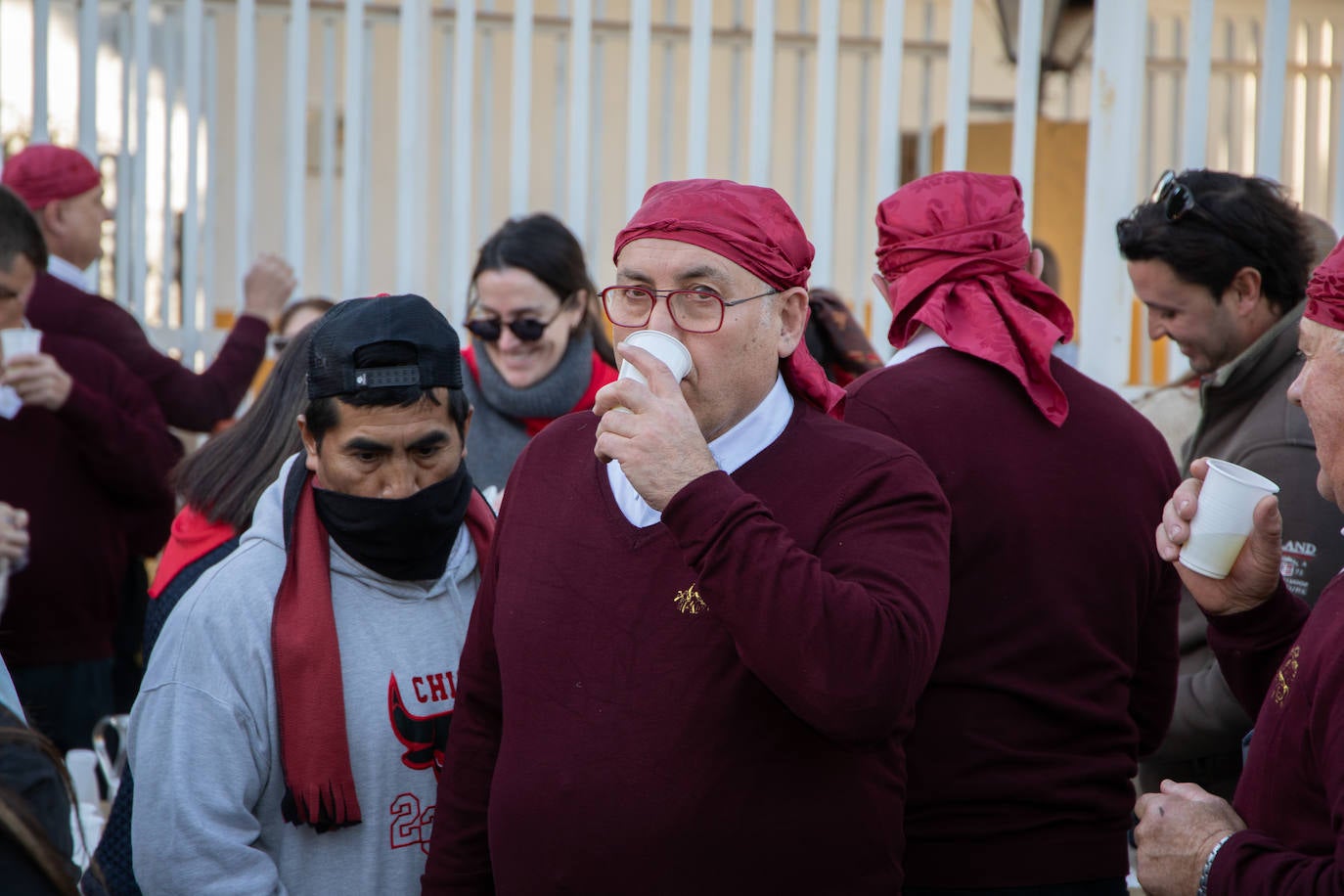 La subida de la Santa de Totana, en imágenes