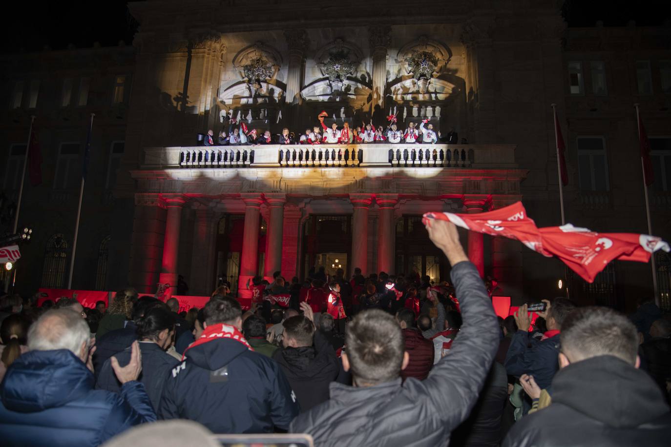 La celebración de la victoria del Jimbee en la Supercopa, en imágenes