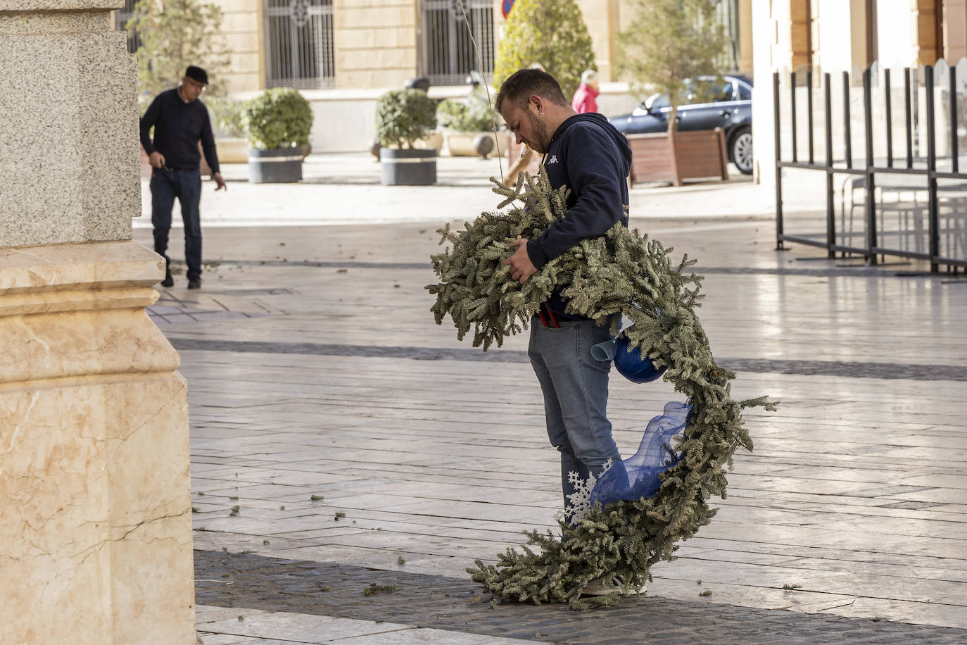 Las imágenes del fin de la Navidad en Cartagena