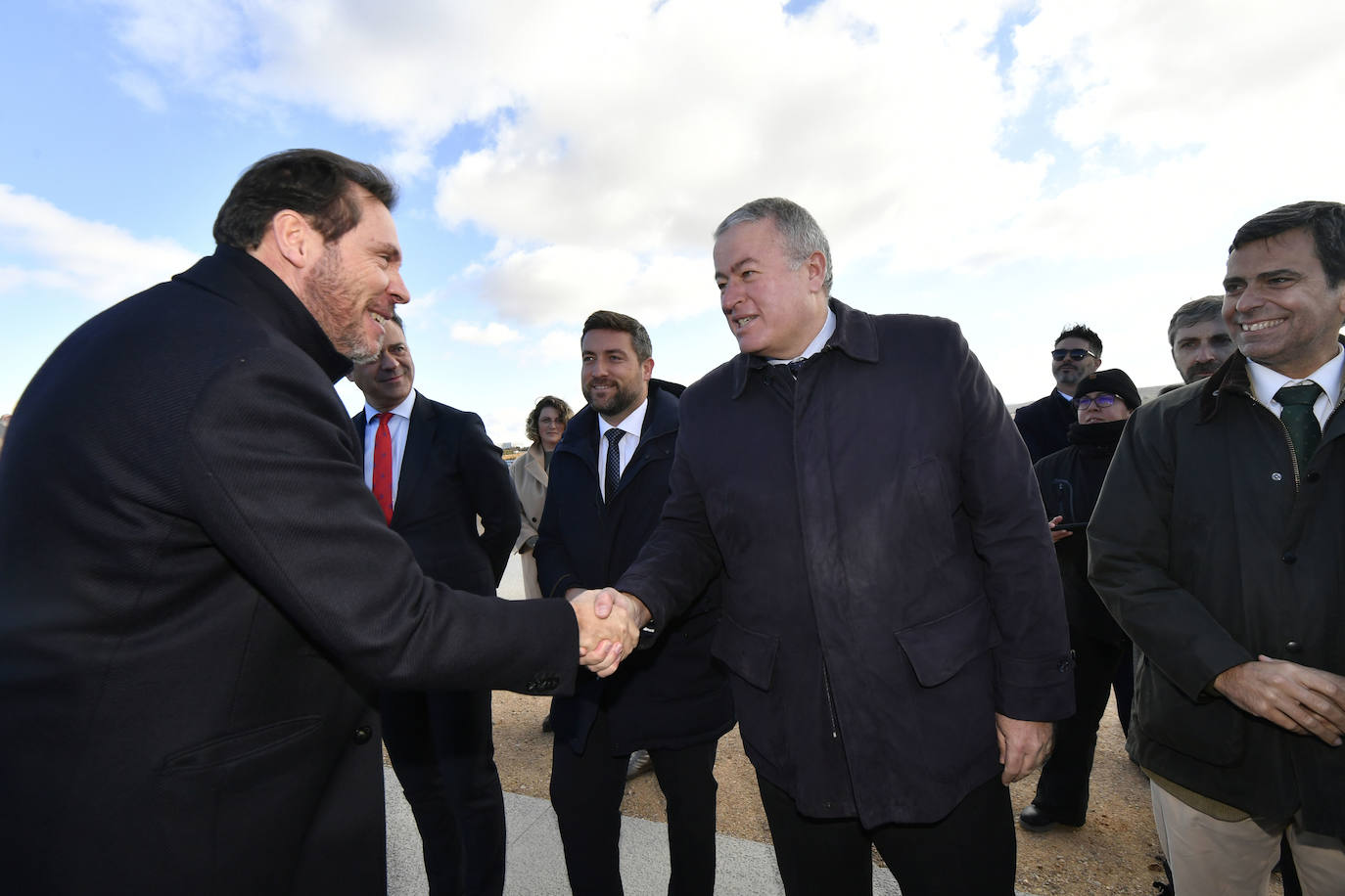 Inauguración del último tramo de la autovía A-33