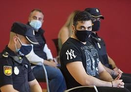 El Karateca, en el juicio que fue aplazado en febrero de 2021.