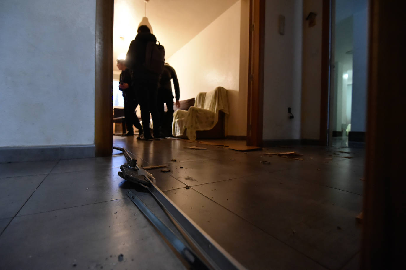 Los destrozos causados por una empresa de desokupas en La Alberca, en imágenes