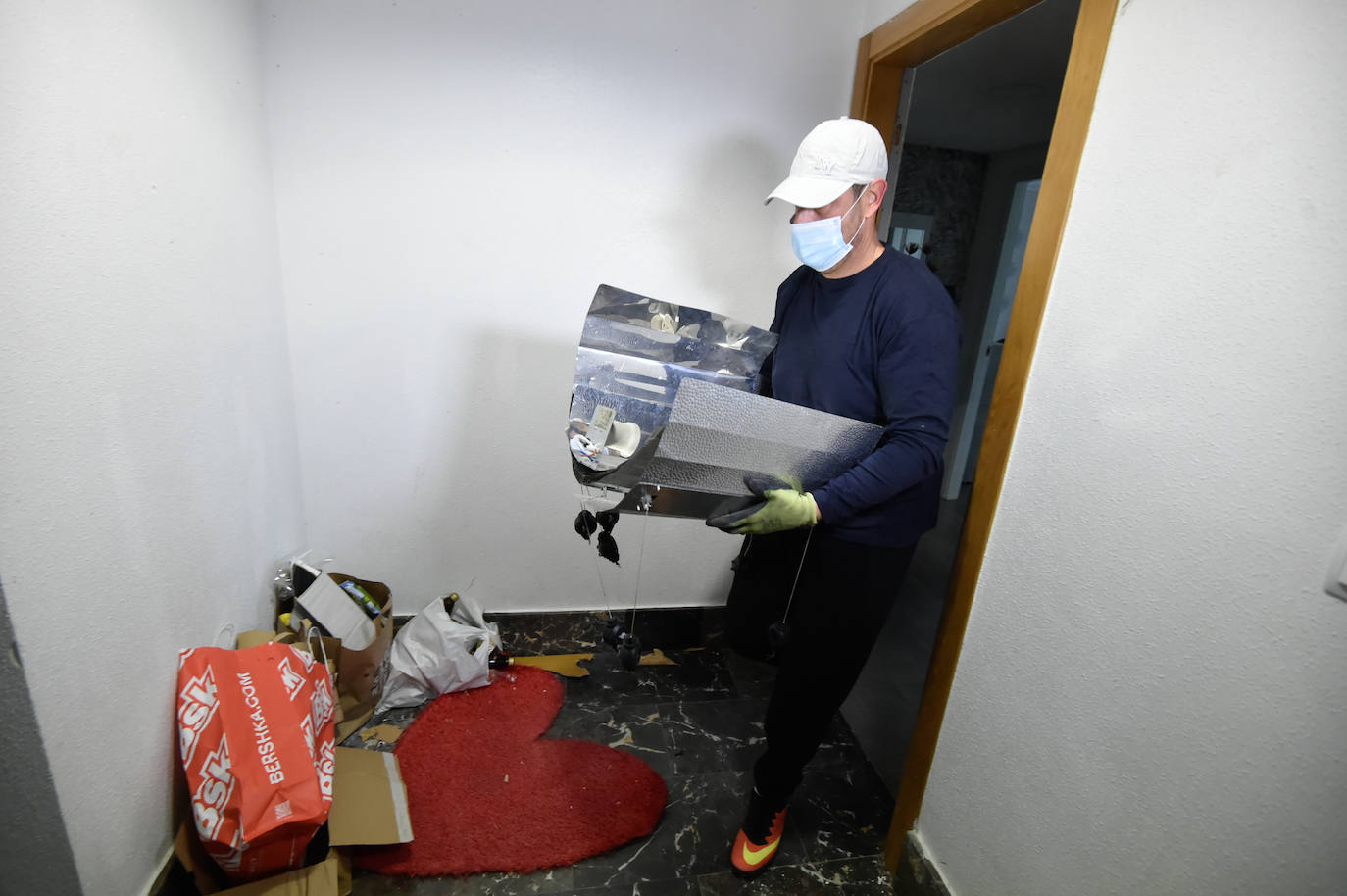 Los destrozos causados por una empresa de desokupas en La Alberca, en imágenes