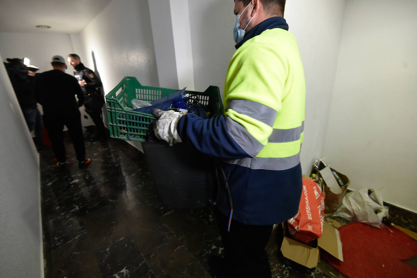 Los destrozos causados por una empresa de desokupas en La Alberca, en imágenes