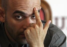Amenazado por la mafia. Roberto Saviano, en una imagen dearchivo, en una de sus apariciones públicas.
