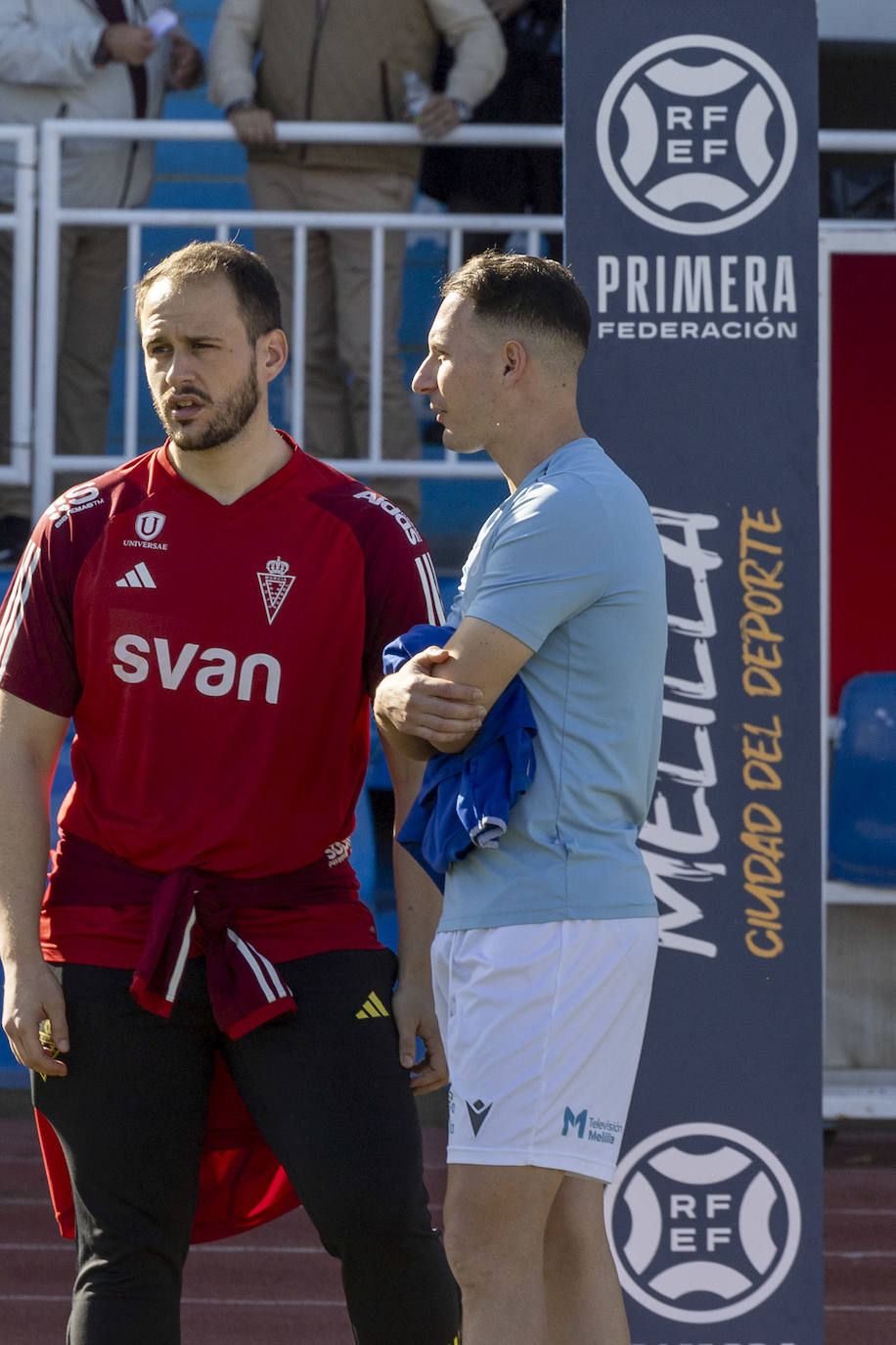 Las imágenes del partido entre el Melilla y el Real Murcia