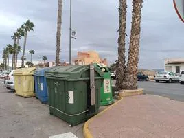 Contenedores de basura de Puerto Lumbreras.