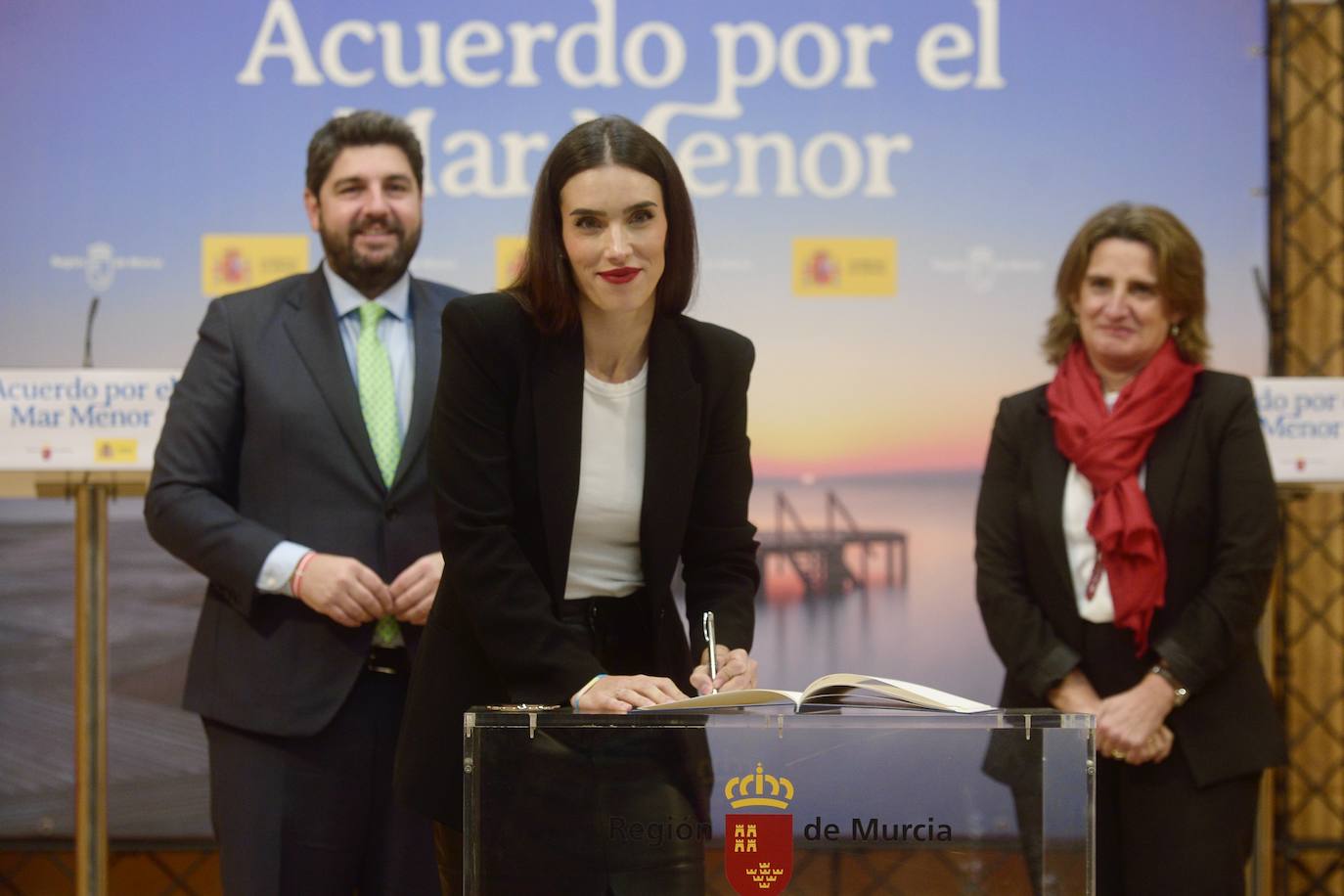 La firma de la Comisión Interadministrativa del Mar Menor, en imágenes