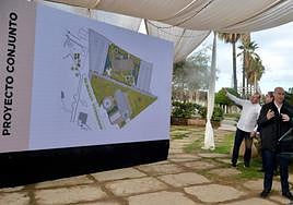 Rueda de prensa para anunciar el nuevo proyecto de La Cabaña, este miércoles.