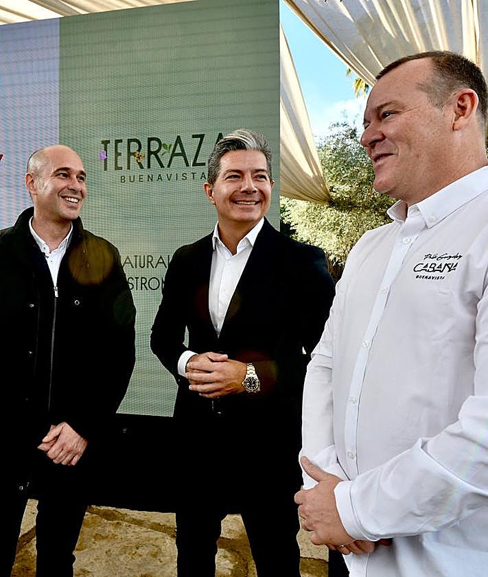 Imagen secundaria 2 - Rueda de prensa para anunciar el nuevo proyecto de La Cabaña, este miércoles.