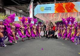 Representación del Carnaval de Torrevieja en la pasada edición de Fitur.