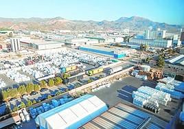 Un polígono de Lorca, en una imagen de archivo.