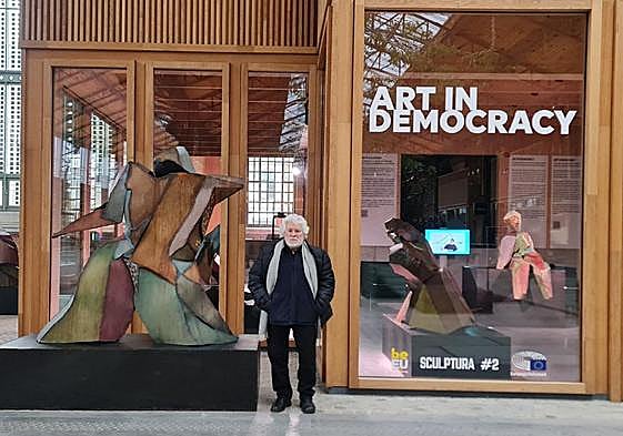 Cristóbal Gabarrón en 'Arte en Democracia'.