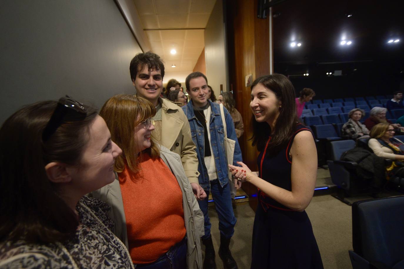Noelia García habla de El Prado en femenino en el Aula de Cultura de LA VERDAD, en imágenes