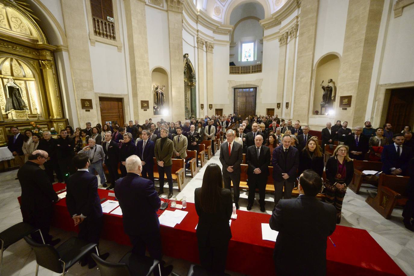 La presentación del cartel de la Semana Santa de Murcia 2024, en imágenes