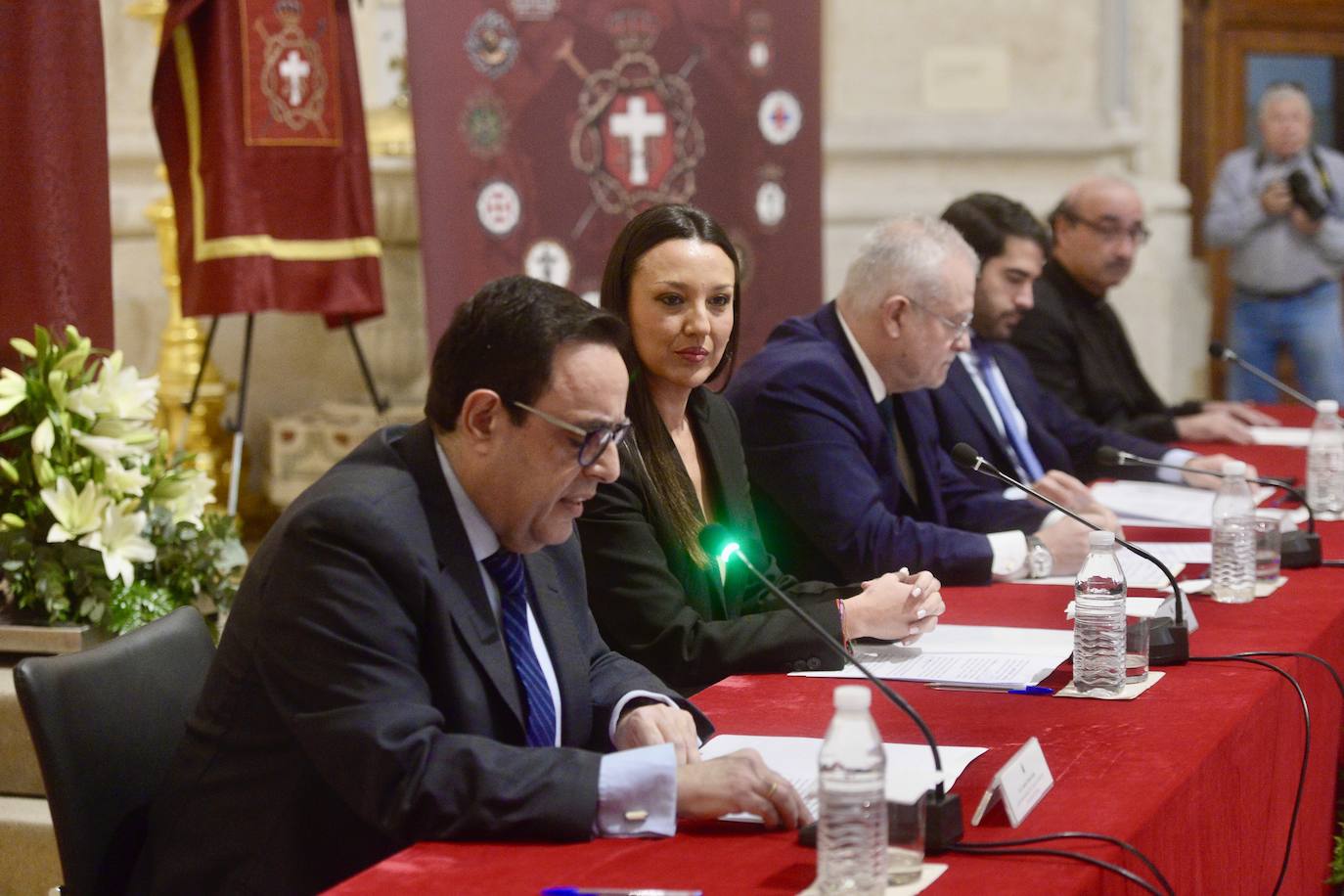 La presentación del cartel de la Semana Santa de Murcia 2024, en imágenes