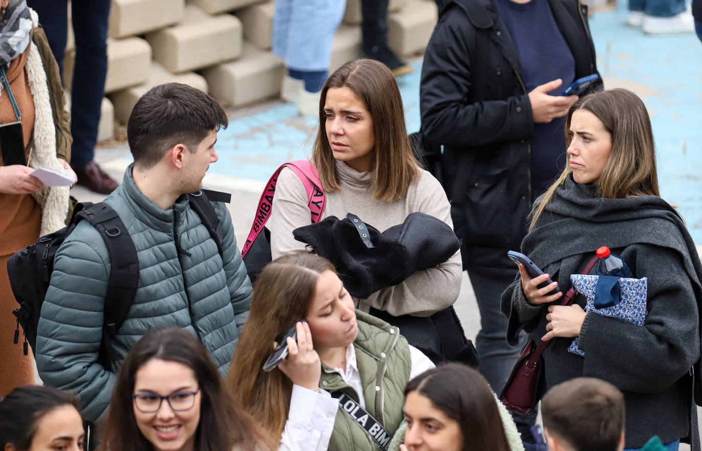 Prueba de acceso a una plaza de formación sanitaria especializada en Murcia, en imágenes