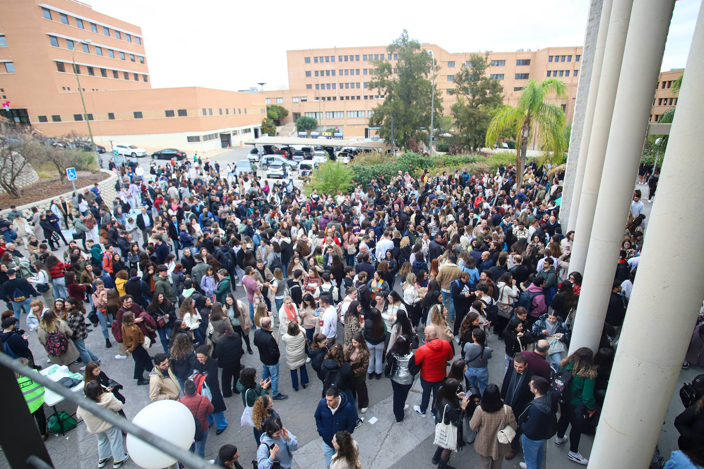 Prueba de acceso a una plaza de formación sanitaria especializada en Murcia, en imágenes