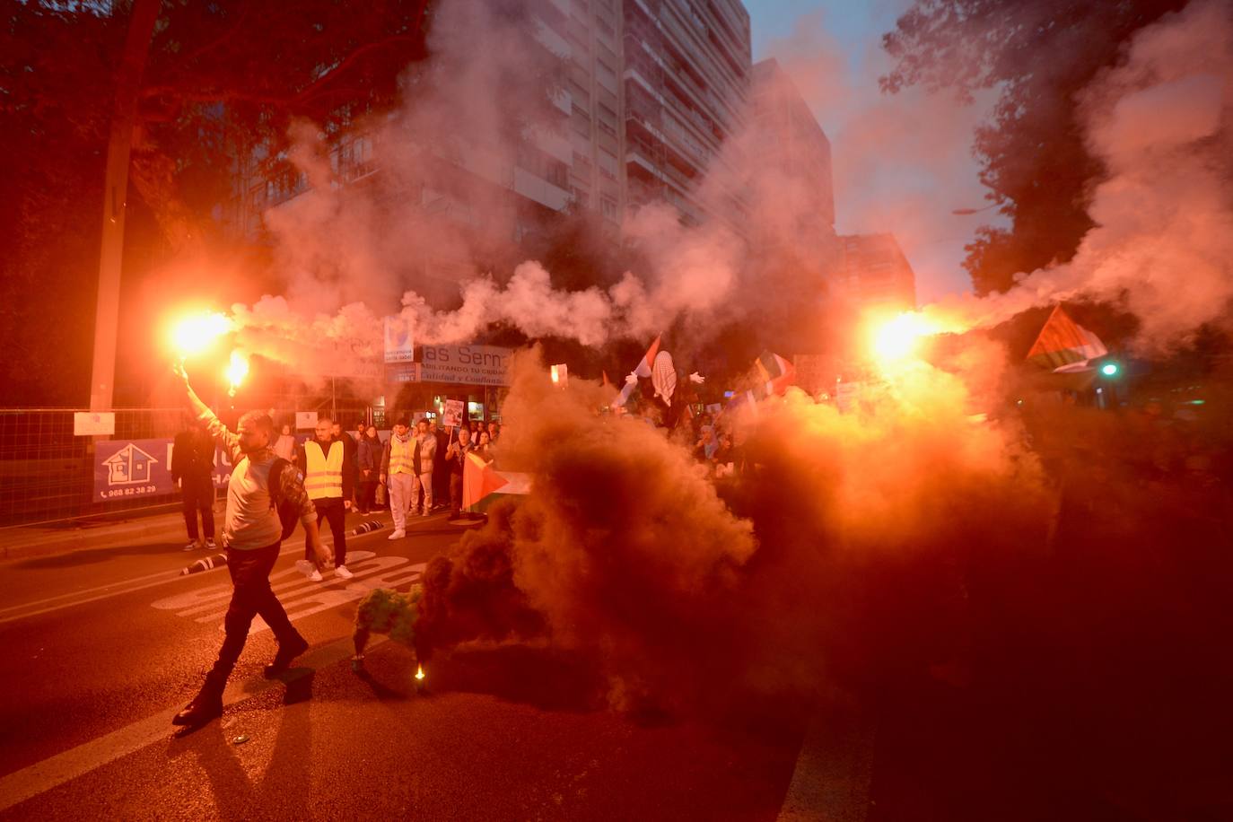 En imágenes: manifestación por Palestina en Murcia