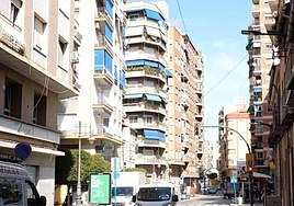 Edificios del centro de Molina.