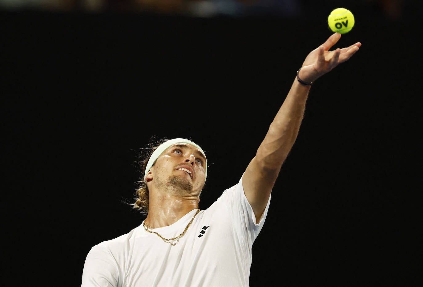 La derrota de Alcaraz ante Zverev en el Open de Australia, en imágenes