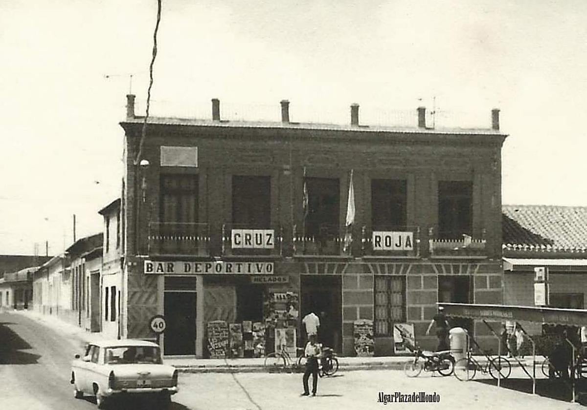 Bar Deportivo, en una imagen tomada a mediados del siglo pasado.