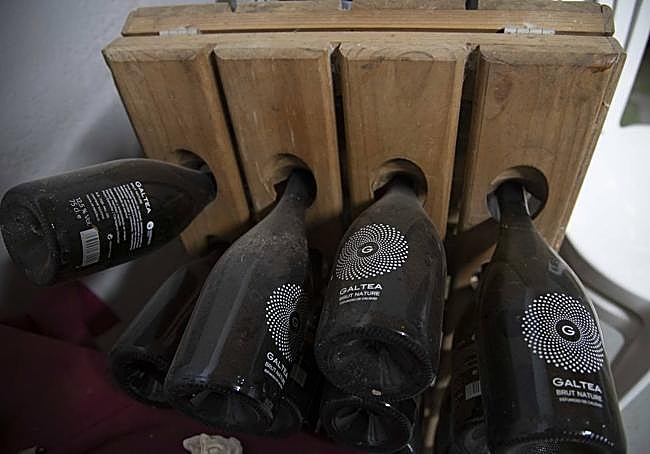 Últimas botellas del espumoso Galtea.