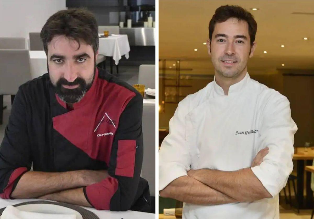 Rodi Fernández y Juan Guillmón, chefs de Taúlla y Almo.