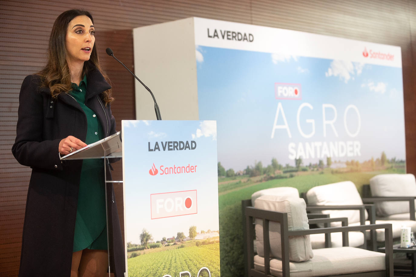 Las imágenes del Foro Agro organizado por Santander y LA VERDAD