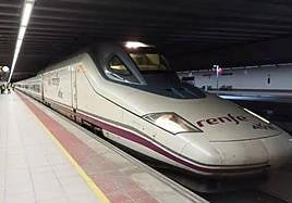 Imagen de archivo del AVE en la estación de Orihuela.