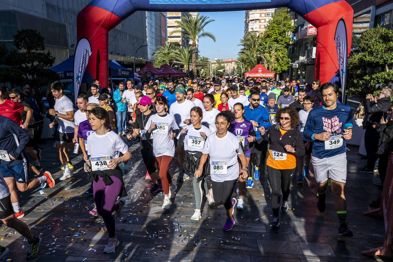 Marcha solidaria en Murcia