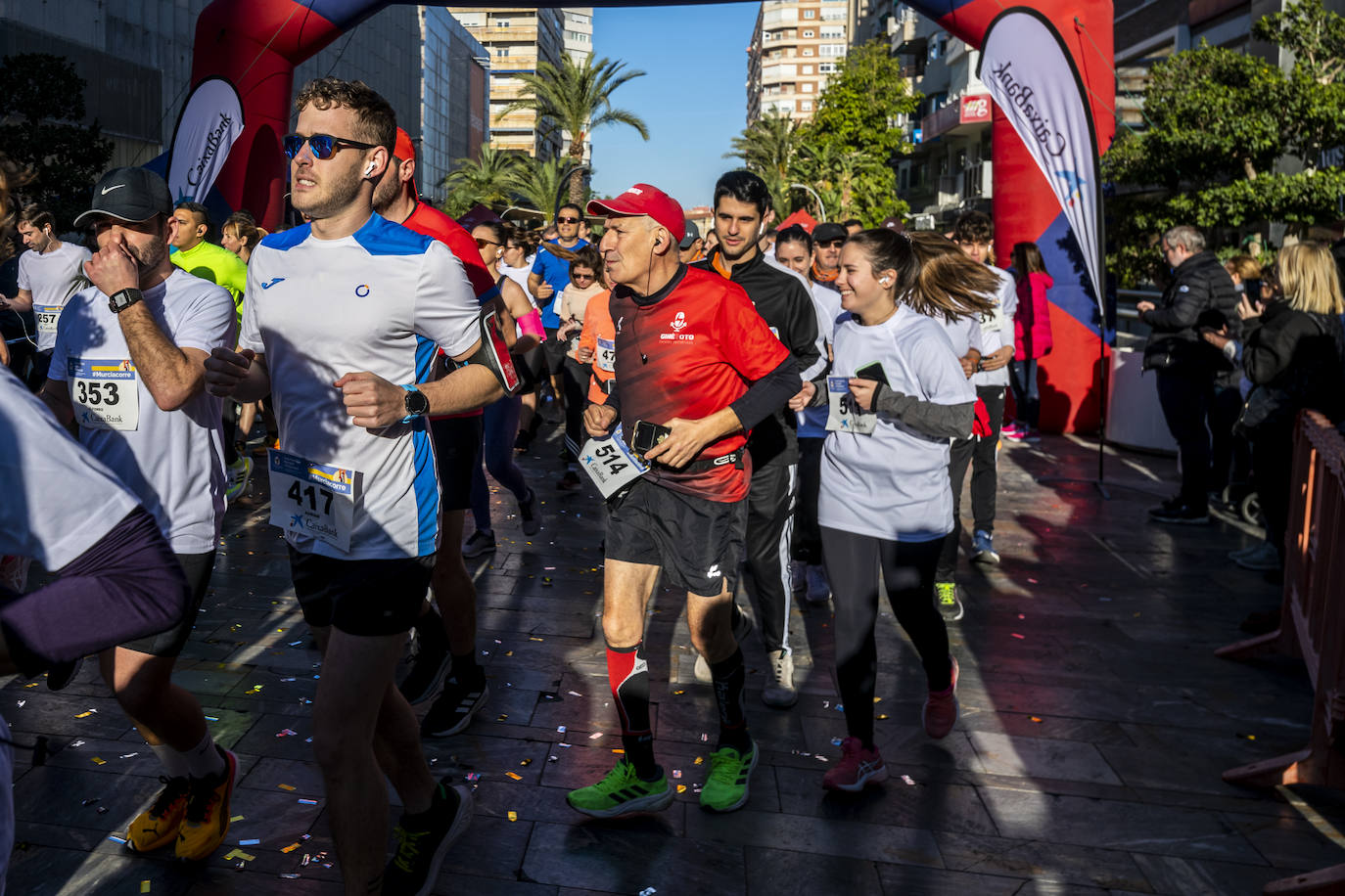 Marcha solidaria en Murcia