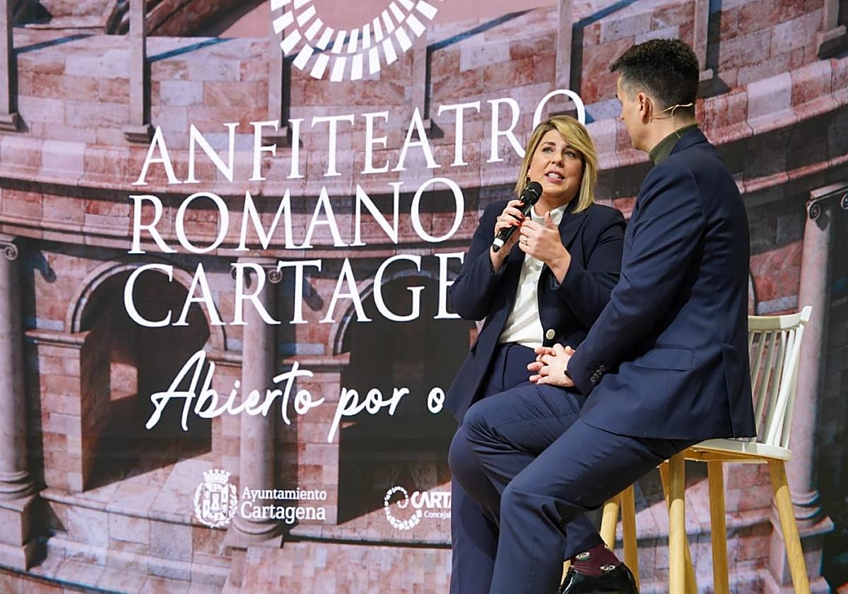 Noelia Arroyo, en Fitur.