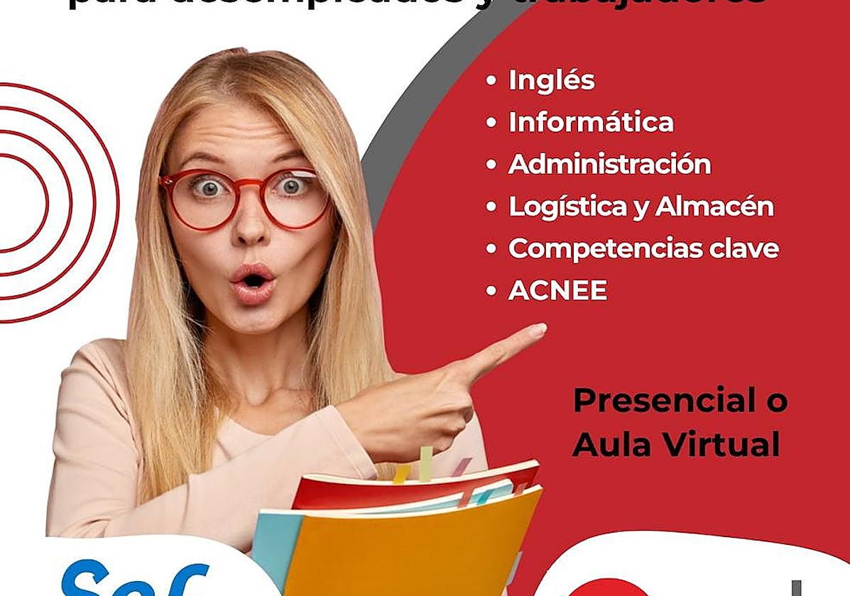 AMD Formación cuenta este año con 14 cursos gratuitos para desempleados de la Región