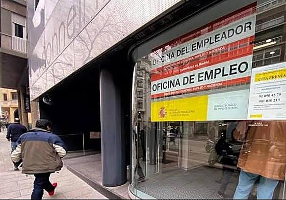 Una oficina de empleo.