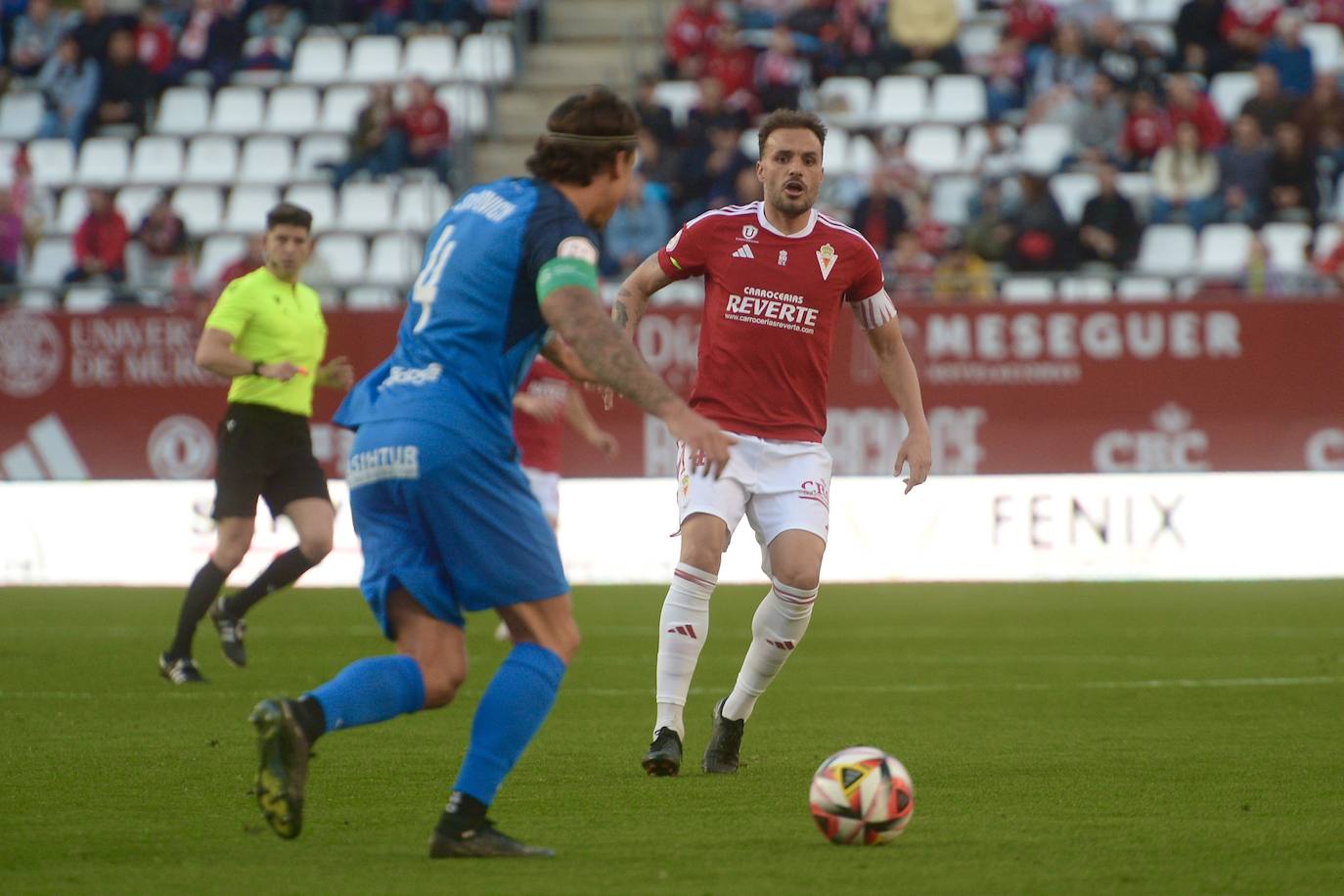 La victoria del Real Murcia frente al San Fernando, en imágenes