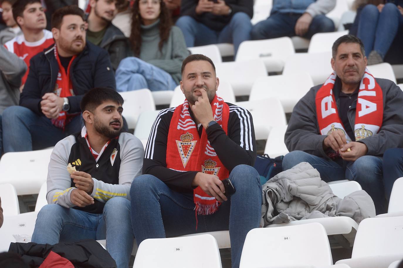 La victoria del Real Murcia frente al San Fernando, en imágenes