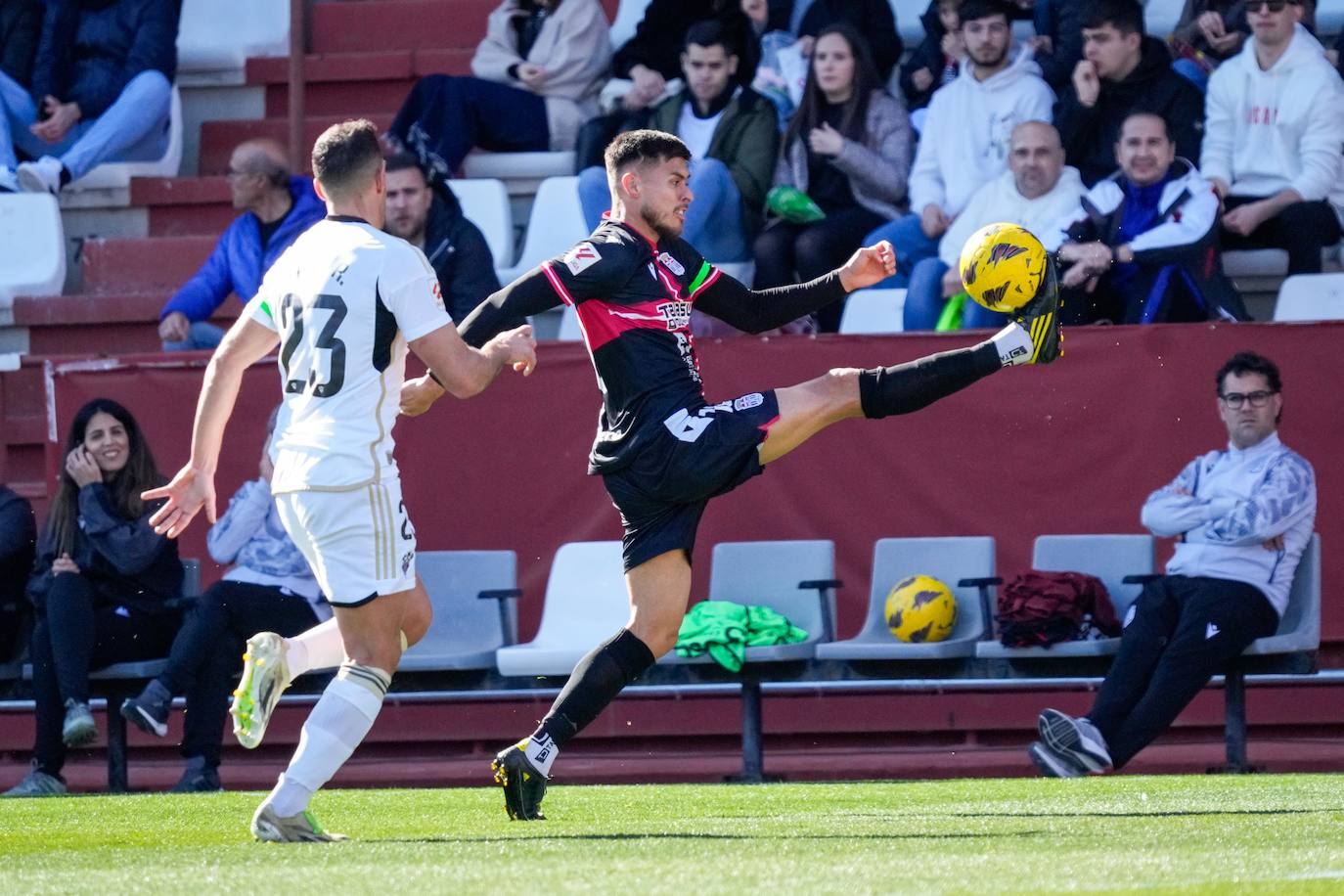 El empate del Cartagena frente al Albacete, en imágenes