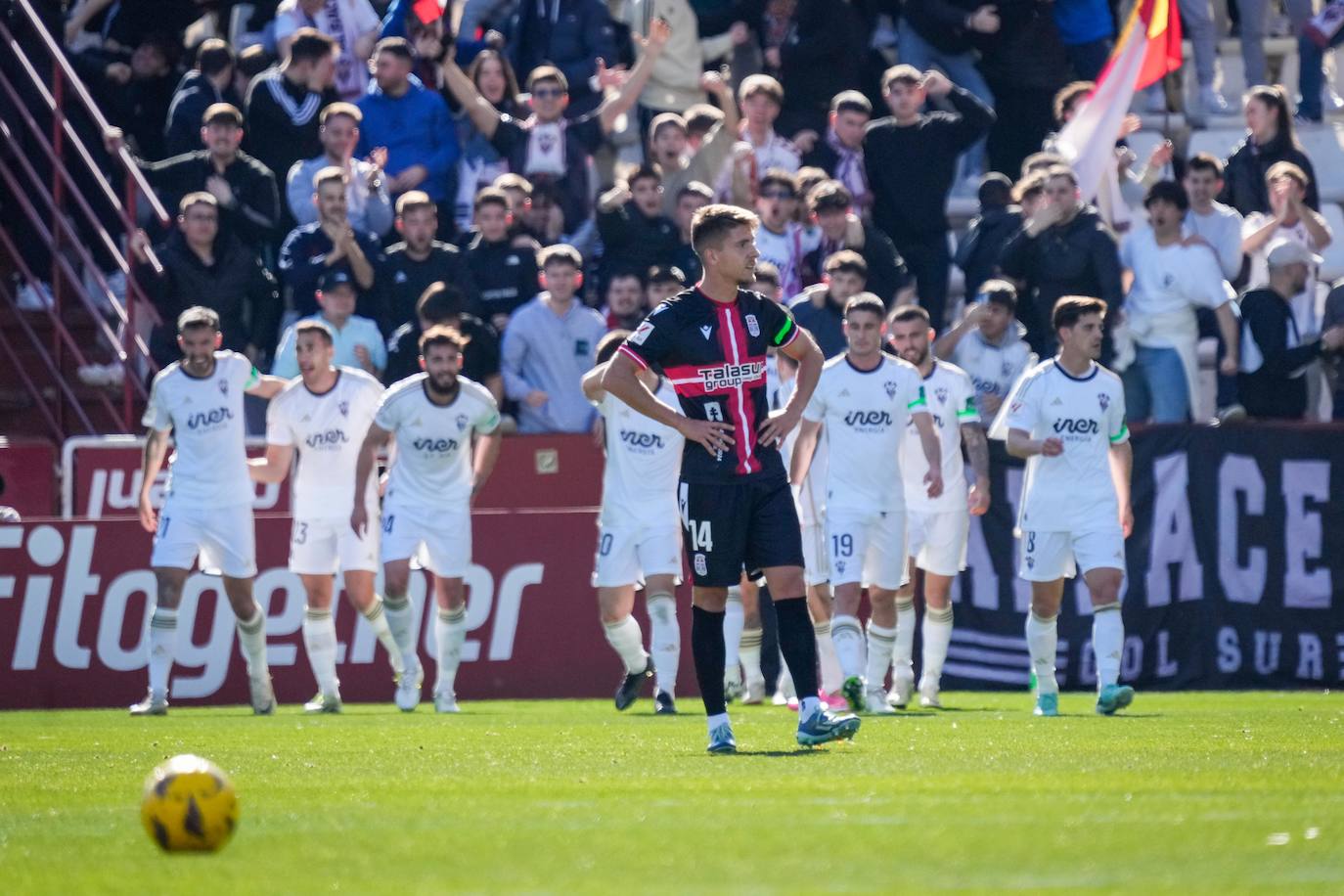 El empate del Cartagena frente al Albacete, en imágenes